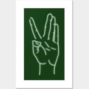 Hand Sign Posters and Art